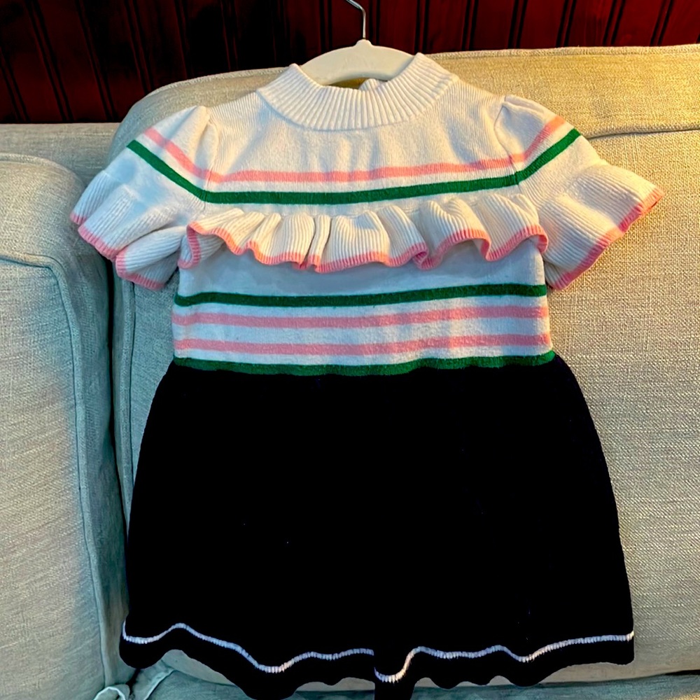 Janie and jack gently worn sweater dress
